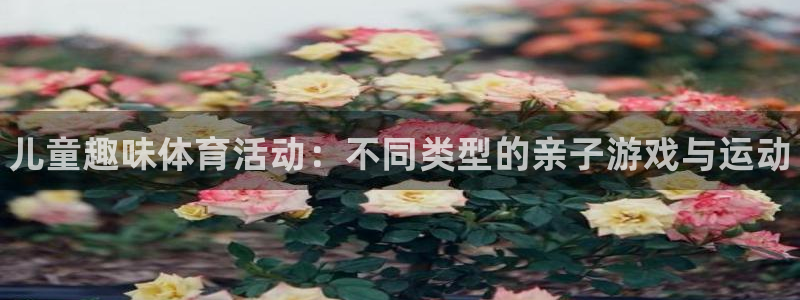 利记官网下载软件：儿童趣味体育活动：不同类型的亲子游