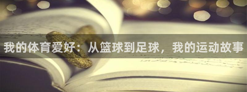 利记官方正版app娱乐代理怎么样：我的体育爱好：从篮球到足球