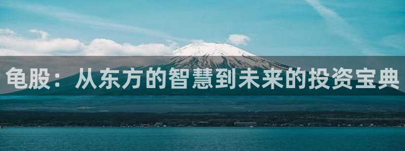 松鼠体育在线直播下载：龟股：从东方的智慧到未来的投资宝典